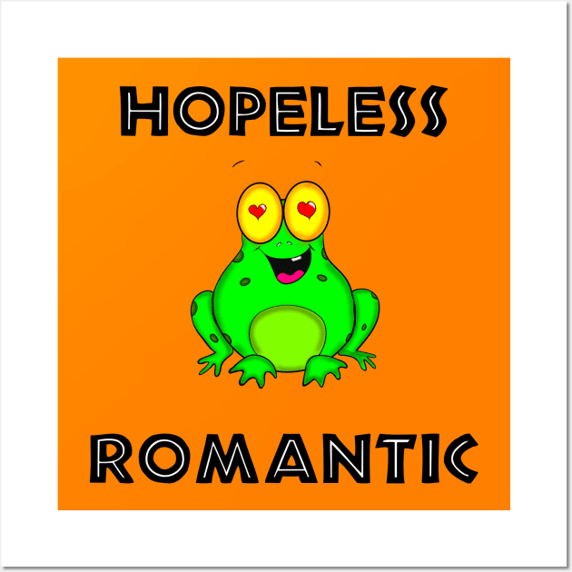 Hopeless Romantic Wall Art by DitzyDonutsDesigns